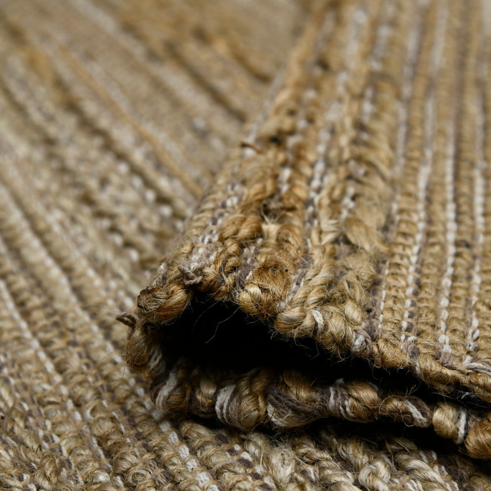 Naturals Sinclair Area Rug, Brown, 5' x 8', Striped