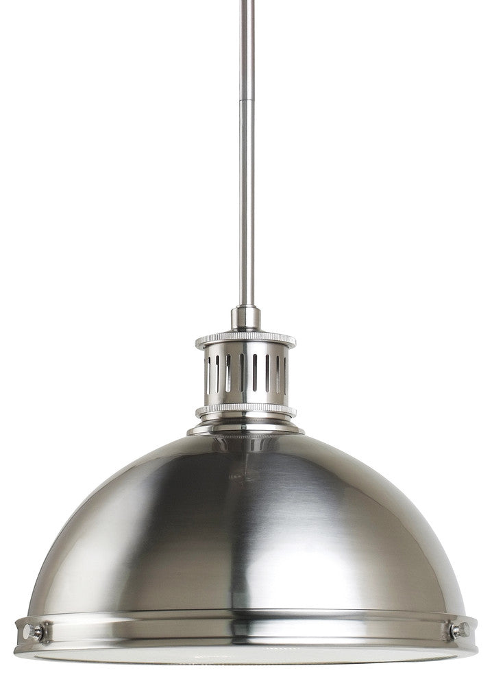 Generation Lighting Lighting 2-Light Pendant, Brushed Nickel