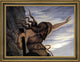 Edward Jakob Von Steinle The Lorelei Detail Framed Canvas Print, 21"x28"