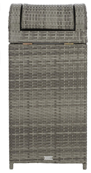 Safavieh Outdoor Serapis Trash Bn Grey