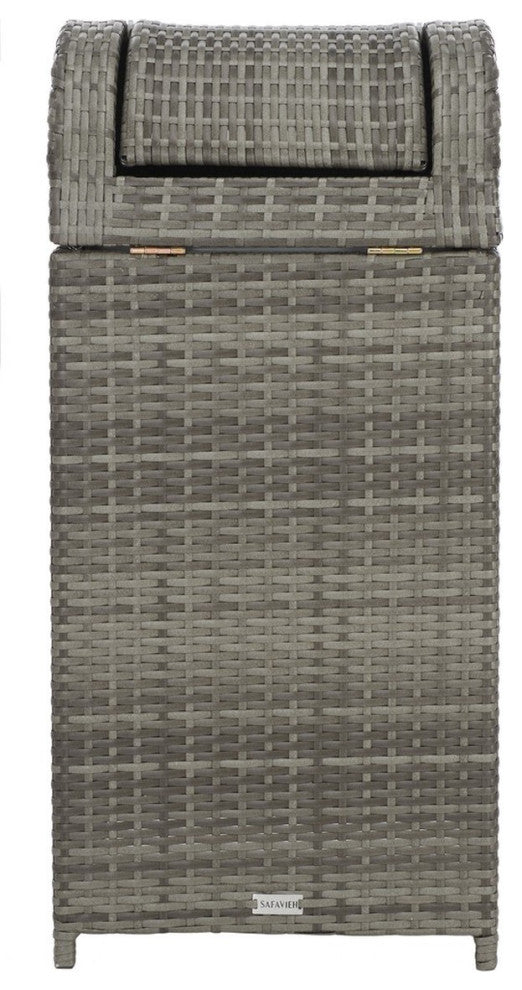 Safavieh Outdoor Serapis Trash Bn Grey