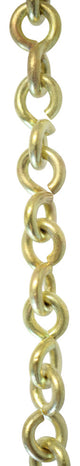 RCH Hardware Brass Loop Chandelier Chain, 2 Sizes, 3', Acid Dipped, U15