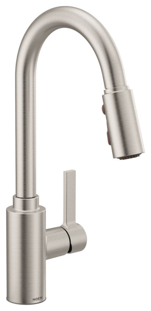 Moen Genta Spot Resist Stainless 1-Handle Pulldown Kitchen Faucet
