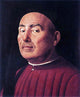 Antonello Da Messina Trivulzio Portrait, 20"x25" Wall Decal Print