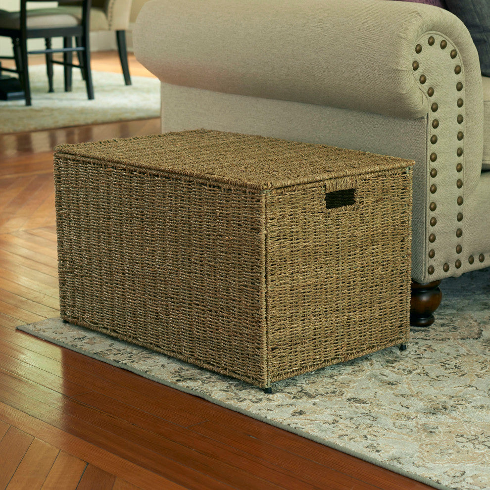 Large Wicker Sturge Chest, Seagrass, Natural