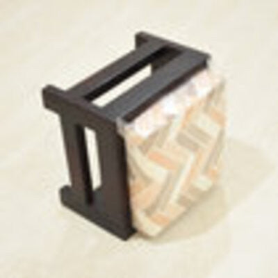 Handmade Mango Wood Light Walnut Color Rectangular Shaped, 14 X14 X9
