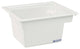 Mustee, Bathroom Sink, White, 25"x22"x13"