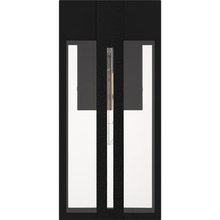 Quoizel BSW8407 Boswell 16" Tall Outdoor Wall Sconce - Matte Black