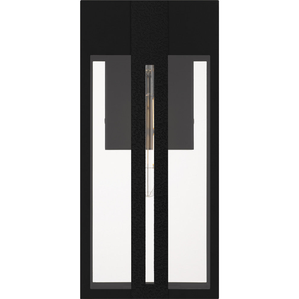 Quoizel BSW8407 Boswell 16" Tall Outdoor Wall Sconce - Matte Black