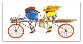 Michelle Campbell 'Picnic' Canvas Art, 10" x 19"