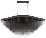 Transitional Large Chandeliers, Black