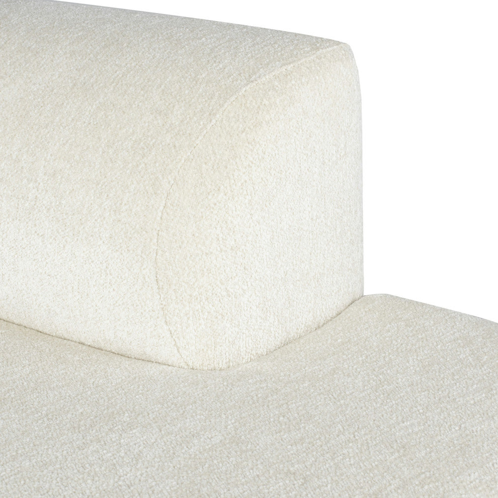 Isla Coconut Fabric Triple Seat Sofa, HGSC775