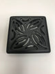 ARC TrueDEK Classic Swirl Pattern Shower Drain, Black