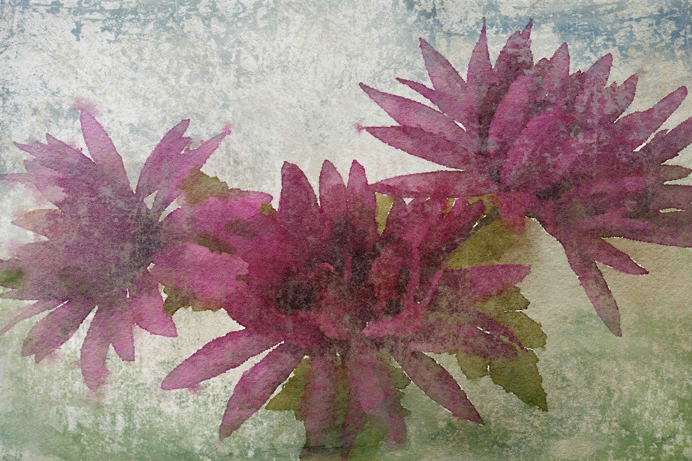 "Watercolor Garden 3" Print on Canvas by Irena Orlov