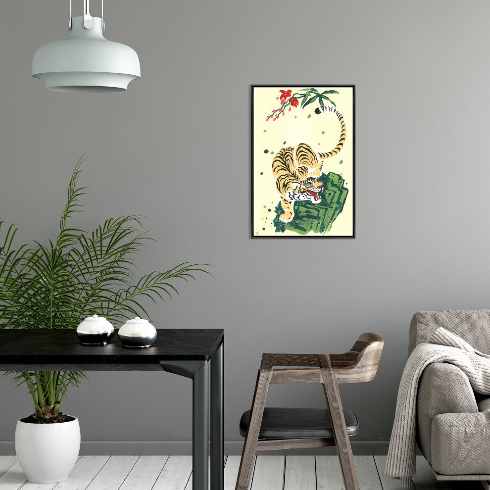 Jade Tiger, 36 x 54
