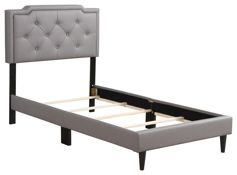 Starlight All in One Bed, Gray, Twin