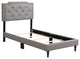 Starlight All in One Bed, Gray, Twin