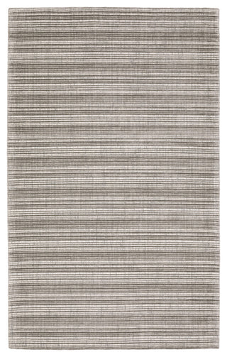 Cayden Textural Stripe Wool Blend Grey/ Ivory Hand-tufted Rug 8' x 10'