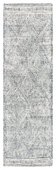 Safavieh Couture Abstract Collection, ABT340 Rug, Ivory/Charcoal, 2'3"x14'