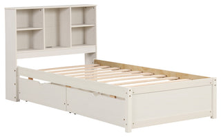 Gewnee Modern Twin Size Bed Frame