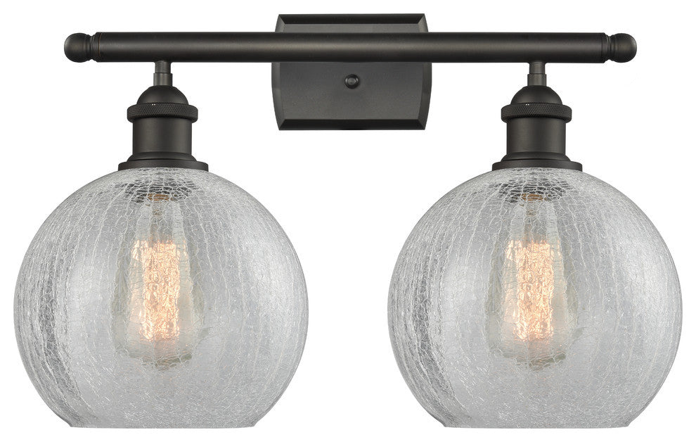 INNOVATIONS LIGHTING 516-2W-OB-G125-LED Athens 2 Light Bath Vanity Light