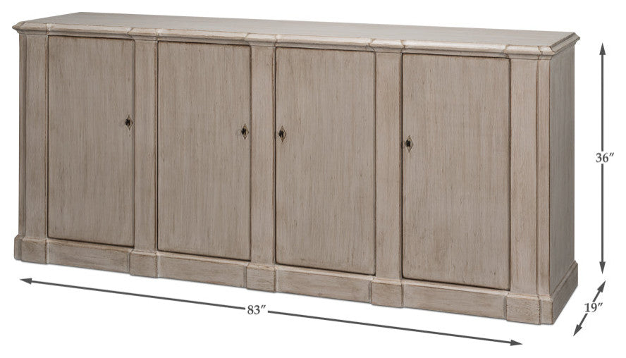 Villefranche Sideboard Stone Gray