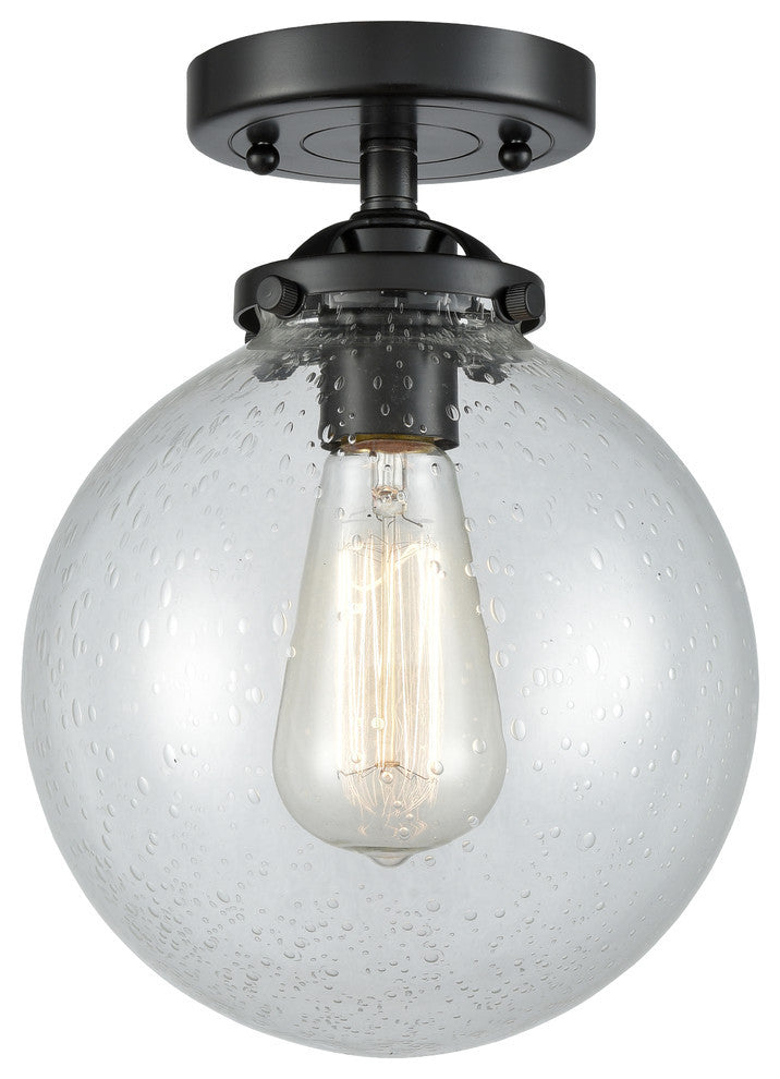 Innovations Lighting 284-1C-Ob-G204-8 1 Light 8" Semi-Flush Mount