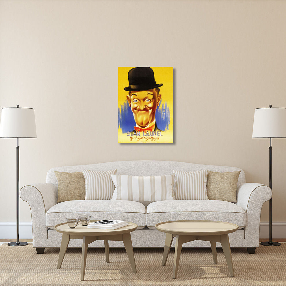 "Laurel & Hardy - Stan Laurel, 1933" Canvas by Hollywood Photo Archive, 29x40"