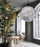 Moon Plug In Pendant Light, Adjustable Hanging Ceiling Lighting Fixture