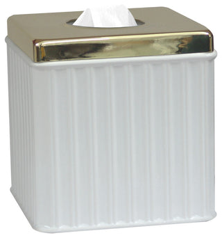 nu steel Panache Ceramic/Gold Boutique Tissue