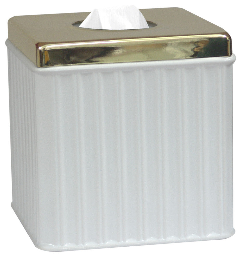 nu steel Panache Ceramic/Gold Boutique Tissue