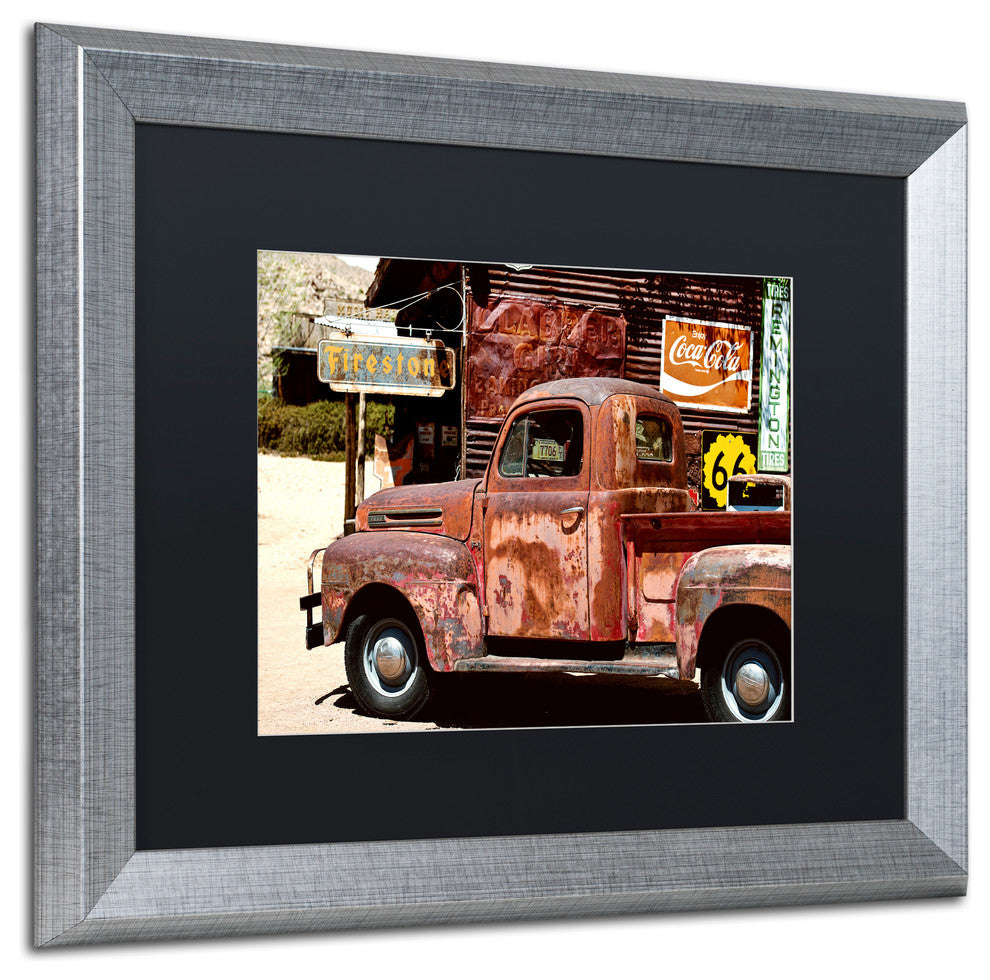 Philippe Hugonnard 'US Truck' Matted Framed Art, 16x20