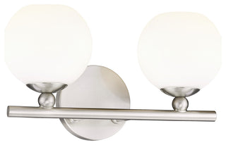 Z-LITE 2-Light Vanity, Brushed Nickel