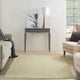 Nourison Courtyard 6' x 9' Ivory Green Modern Area Rug
