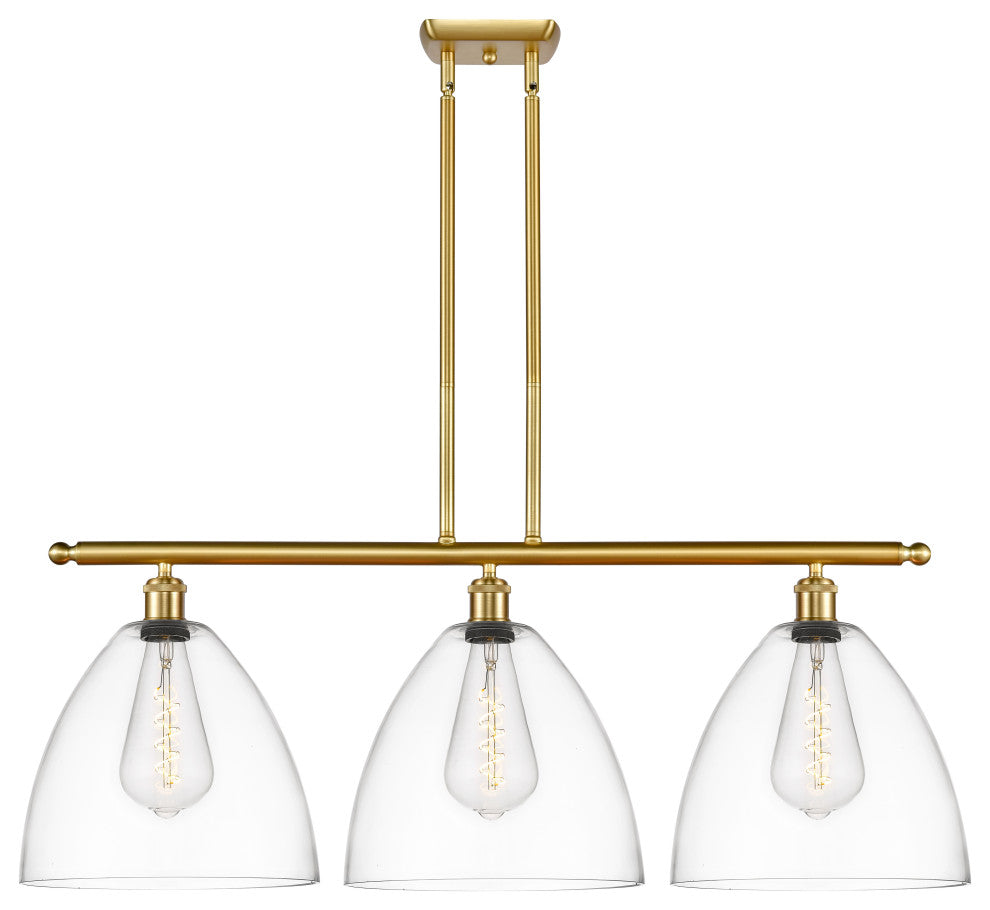 Innovations 516-3I-SG-GBD-122-LED 3-Light Island Light, Satin Gold
