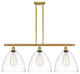 Innovations 516-3I-SG-GBD-122-LED 3-Light Island Light, Satin Gold