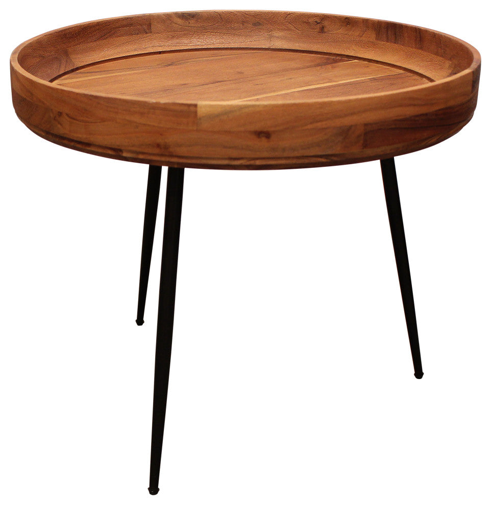 Benedict Jay Side Table, Natural