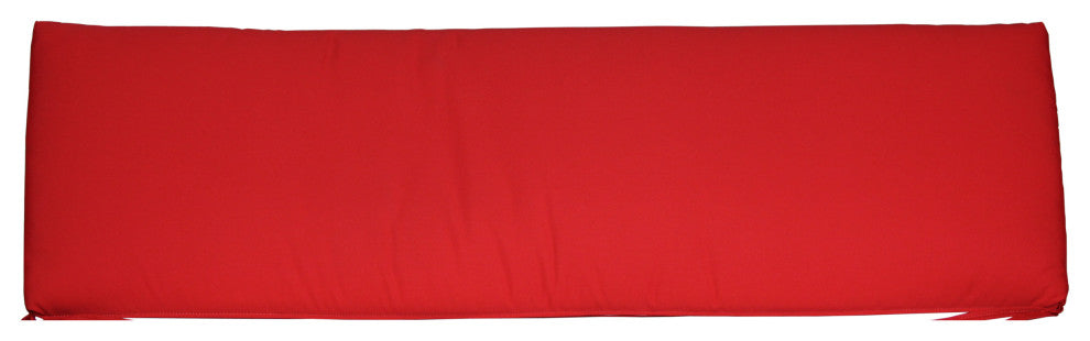 Outdoor Seat Cushion, Logo Red, 5 Foot