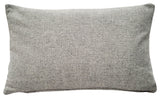 Jackson Hole Gray Felt Coordinates Pillow 12x19, with Polyfill Insert
