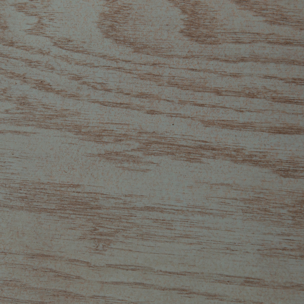 Classic Oak 84" Open Bookcase, Aqua Oak