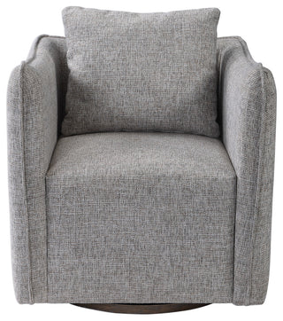 Corben Gray Swivel Chair