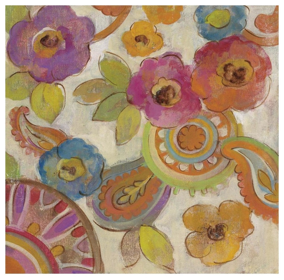 "Bohemian Summer III" Digital Paper Print by Silvia Vassileva, 38"x38"