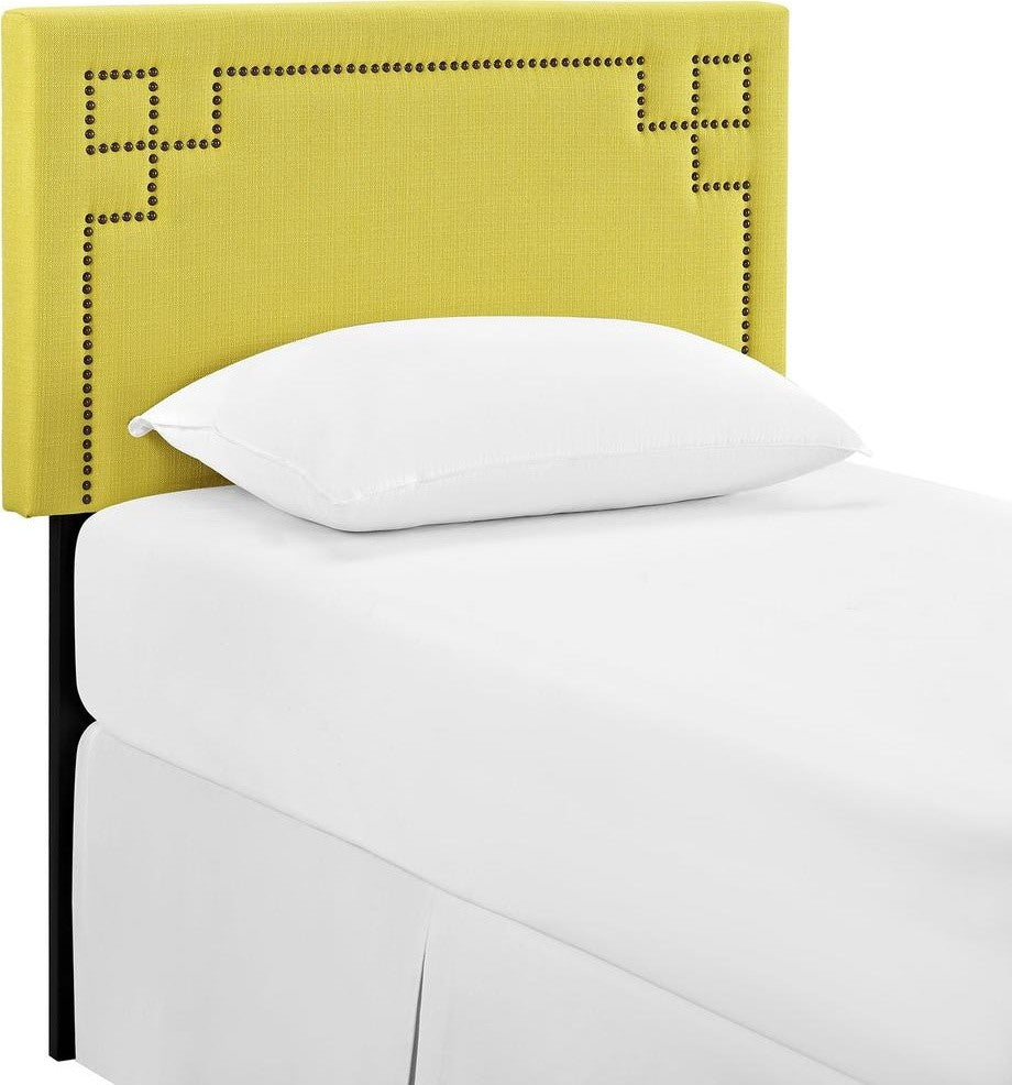 Josie Twin Upholstered Fabric Headboard