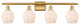 Innovations 516-4W-SG-G461-6-LED 4 Light Bath Vanity Light, Satin Gold