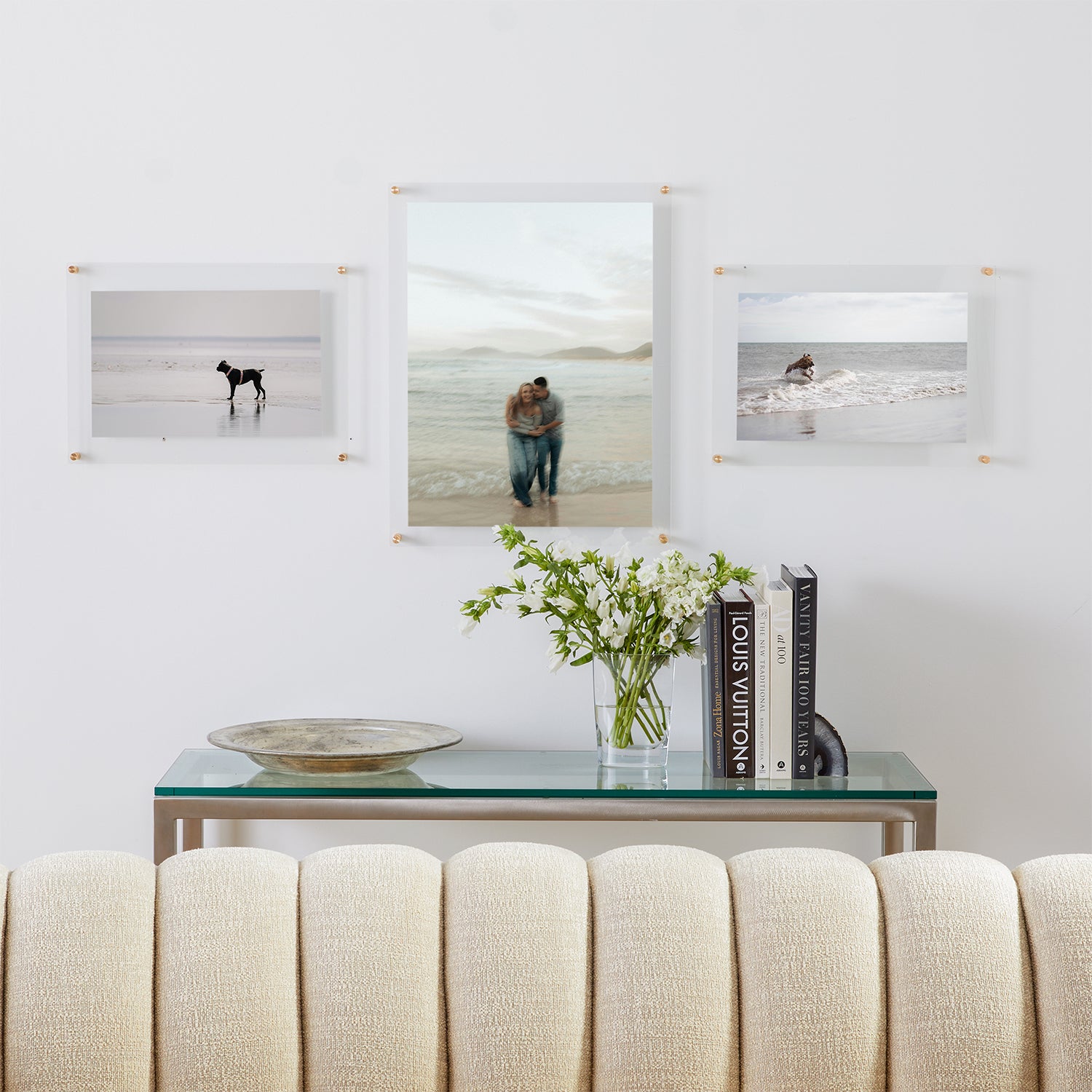 Set of 3 UV Grade Acrylic Floating Gallery Wall