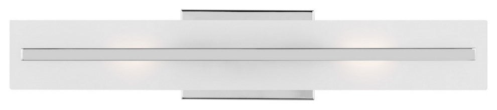 Dex 2-Light Bath Vanity, Chrome