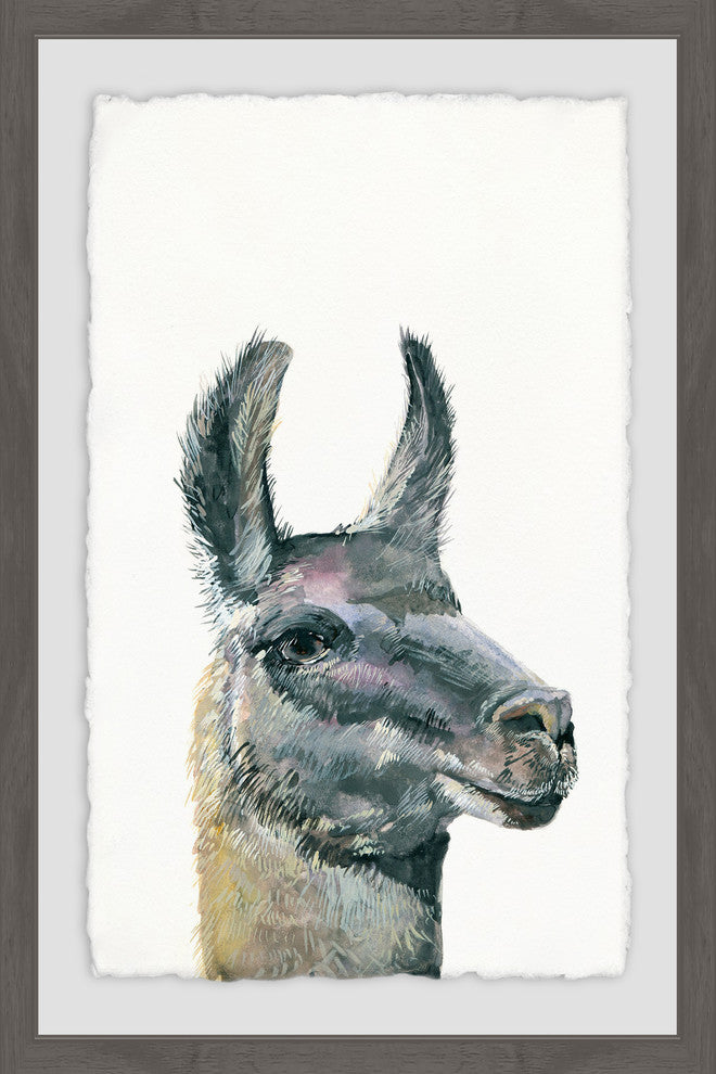 "Side Eye" Framed Painting Print, 24"x36"