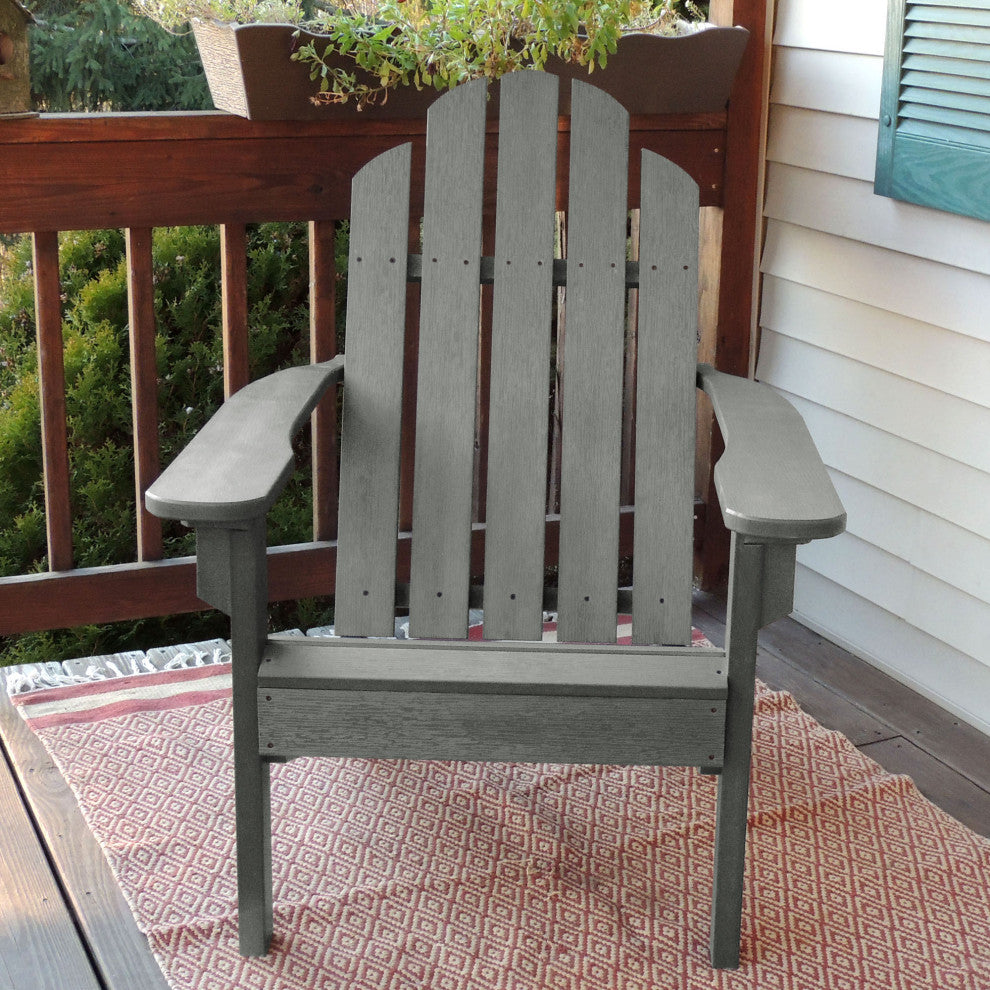Classic Walden Adirondack Chair, Gray