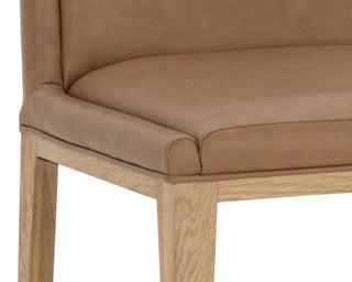 Kalla Dining Chair, Milliken Cognac, Set of 2