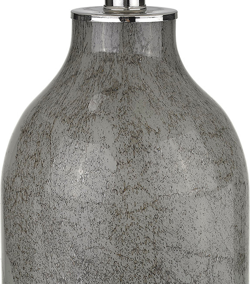 Trend Home 1-Light Polished Nickel Table Lamp